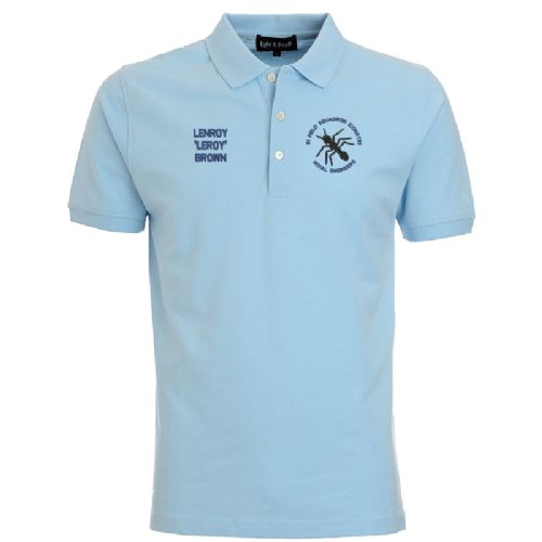 51 Fld Sqn Embroidered Polo Shirt SMALL BURG